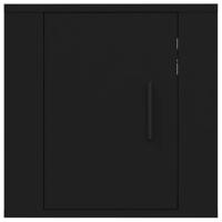 Tv-wandmeubel 40x34,5x40 cm zwart - thumbnail