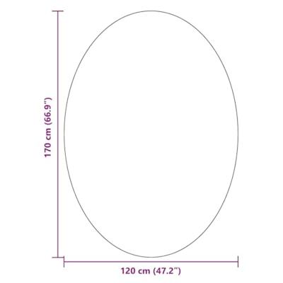 Tapijt HUARTE Bosgroen 120 x 170 cm Polyester