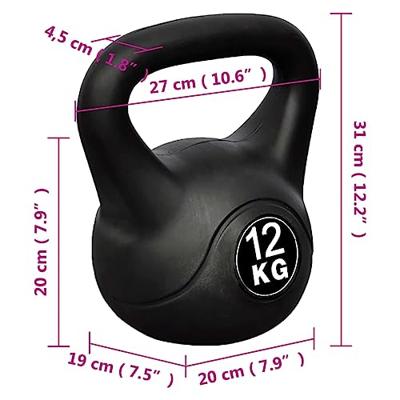 VidaXL Kettlebell 12 kg