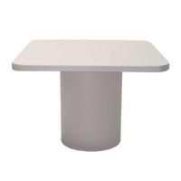 Giga Meubel - Salontafel Vierkant - Beige Metaal - 50x50x35cm - Mischa - thumbnail