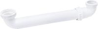 Kirchhoff Palstic VIEGA ruimtebesparende gootsteenafvoerbocht, wit, 1 1/2" IT x 290 mm x 1 1/2" ET - 105785 - thumbnail