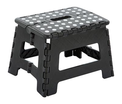 Escalo opstapje Uppy, opvouwbaar, zwart