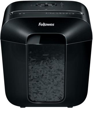 Papiervernietiger fellowes lx25 4x37mm zwart