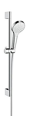 Hansgrohe Croma select s glijstangset 65cm 1jet wit chroom 26564400