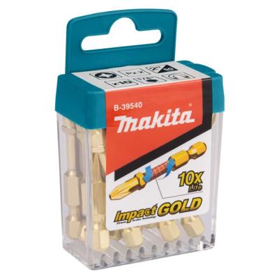 Makita Accessoires Slagschroefbits PZ2x50mm - B-39540 - B-39540