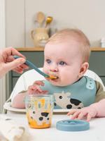 Set van 2 Dotti DONE BY DEER bewaarpotten blauw - thumbnail