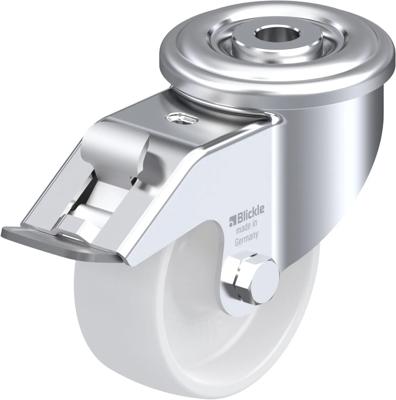 Blickle LER-PPN 80G-FI Zwenkwiel met rem Wieldiameter: 80 mm Draagvermogen (max.): 120 kg 1 stuk(s) Blickle LER-PPN 80G-FI Zwenkwiel met rem Wieldiameter: 80 mm Draagvermogen (max.): 120 kg 1 stuk(s)