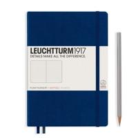 Leuchtturm Navy, Medium (A5), 251 p., dotted - thumbnail