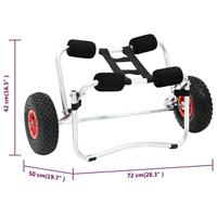 VidaXL Kayak trolley - thumbnail