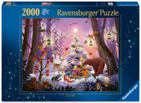 Puzzel Ravensburger NAVIDAD EN EL BOSQUE 2000 Onderdelen - thumbnail