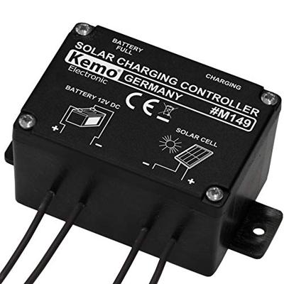 Kemo Charging Controller M149N Laadregelaar voor zonne-energie Serie 12 V 10 A Kemo Charging Controller M149N Laadregelaar voor zonne-energie Serie 12 V 10 A