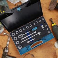 HAZET Dopsleutelset 880-2 - 3/8 inch (10 mm) vierkant hol - Buiten-zeskant-tractieprofiel - 22-delig - 6 - 22 - thumbnail