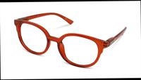 Leesbril Vista Bonita NOVA - Sterkte +4.00 - Kleur Terra Cotta - Met blauwlichtfilter - Trendy unisex montuur van uitstekende kwaliteit - Geen vermoeide ogen meer - Lichtgewicht - Fijne pasvorm dankzij flexveren - Inclusief briletui en doekje - thumbnail