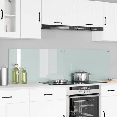 VidaXL Keuken achterwand 2 pcs wit 90 x 50 cm gehard glas VidaXL Keuken achterwand 2 pcs wit 90 x 50 cm gehard glas