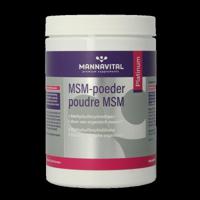 Mannavital MSM poeder platinum 500 Gram - thumbnail