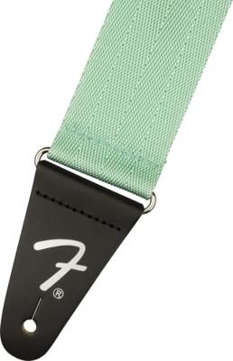 Fender 2" American Pro Seat Belt Strap Mystic Surf Green