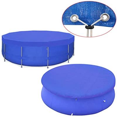 VidaXL Zwembadafdekking pe rond 460 cm 90 g/m²