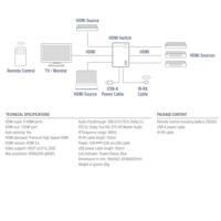 ACT AC7841 video switch HDMI - thumbnail