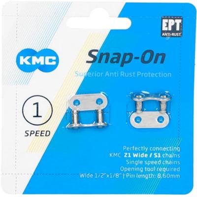 KMC Snap-on Link EPT Kettingschakel 1-speed - Zilver