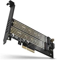 AXAGON PCEM2-D PCI Express kaart PCIe Geschikt voor: 2230, 2242, 2260, 2280, 22110 - thumbnail