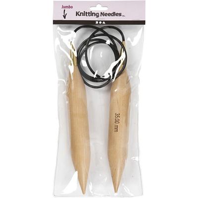 Creativ Company Rondbreinaalden, l: 150 cm, afm 35 mm, 1 stuk