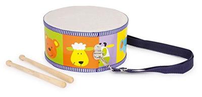 Small Foot houten trommel dieren met stokken, 3dlg.