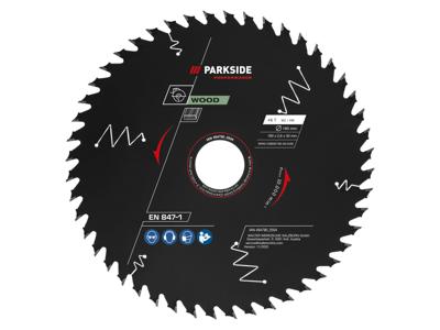 PARKSIDE PERFORMANCE Cirkelzaagblad 190 mm (hout 48 tanden)