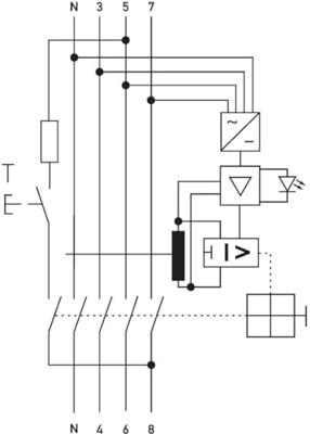 Doepke 09136998HD DFS 4 040-4/0,30-B SK HD 4polig 40A Aardlekschakelaar B 4-polig 40 A 0.3 A 230 V, 400 V