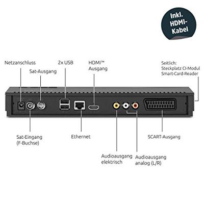 Technisat K4 ISIO Technistar HD Kabel Receiver Zwart Technisat K4 ISIO Technistar HD Kabel Receiver Zwart