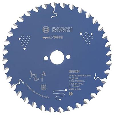 Bosch Accessories Expert for Wood 2608644020 Cirkelzaagblad 160 x 20 x 1.6 mm Aantal tanden: 36 1 stuk(s)