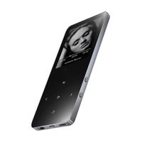 1 8 inch touch screen metaal Bluetooth MP3 MP4 HiFi Sound muziekspeler 16GB (zwart) - thumbnail