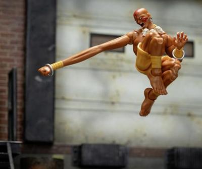 Street Fighter Action Figure - Dhalsim - thumbnail