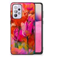 Kleurrijke Telefoonhoesje Samsung Galaxy A33 5G Tulips - thumbnail
