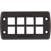 Weidmüller CABTITE FR 16/8 BK SET 2583740000 Frame (l x b x h) 19.6 x 126 x 70 mm Polyamide (glasvezelversterkt) Diepzwart 1 stuk(s) - thumbnail