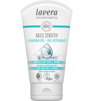 Lavera Basis Sensitive cleansing gel 125 Milliliter - thumbnail