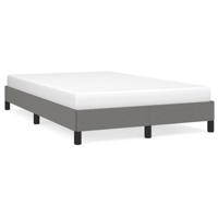 Bedframe zonder matras 120x190 cm stof donkergrijs - thumbnail