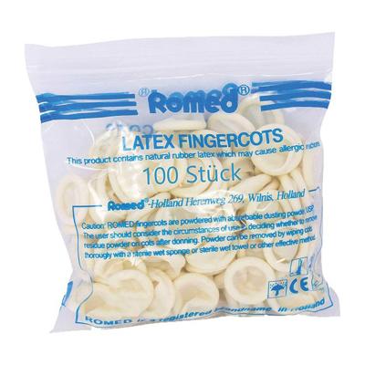 Romed Vingercondooms latex XL 100 Stuks
