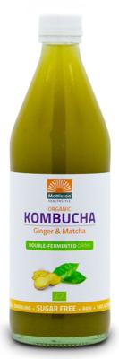 Mattisson HealthStyle Kombucha Ginger & Matcha Drink