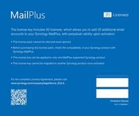 Synology MailPlus 20 Licenses +++ - thumbnail