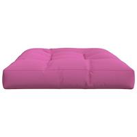 VidaXL Palletkussen 120x80x12 cm stof roze - thumbnail