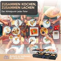 Bomann RG 2279 CB 2in1 Raclette-Grill 1200-1400W - thumbnail