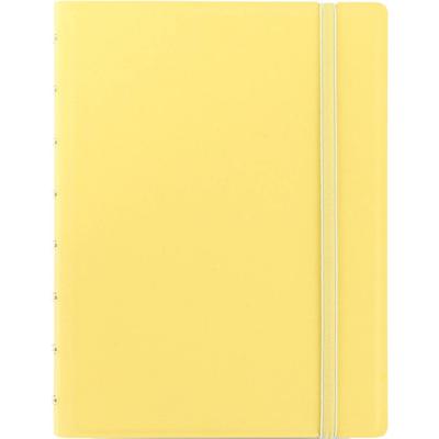 Filofax notitieboek Classic Pastels A5 kunstleer geel