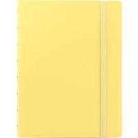 Filofax notitieboek Classic Pastels A5 kunstleer geel - thumbnail