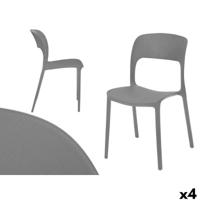 Stapelbare stoel Gift Decor 4 Stuks - thumbnail