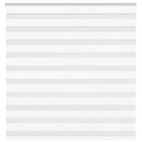 Zebra Blind 145x100 cm stofbreedte 140,9 cm polyester wit - thumbnail