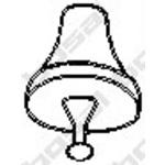 Aanslagrubber, demper 255019 - thumbnail