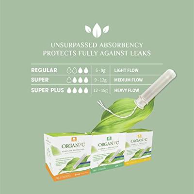 Organyc Tampon Compact Super Bio Katoen 16 - thumbnail