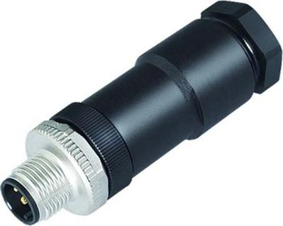 Weidmüller SAIS-5/11-1.5 kabel-connector Zwart - Kabel-connector (zwart, Polyamide, Goud, 60 V, EAC, 26 g)