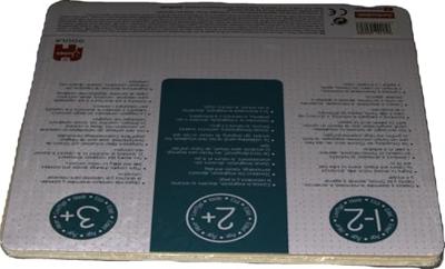 Jumbo goula - houten noppenpuzzel pauw, 9st.