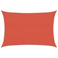 VidaXL Zonnezeil 160 g/m² 2,5x3,5 m hdpe terracottakleurig - thumbnail